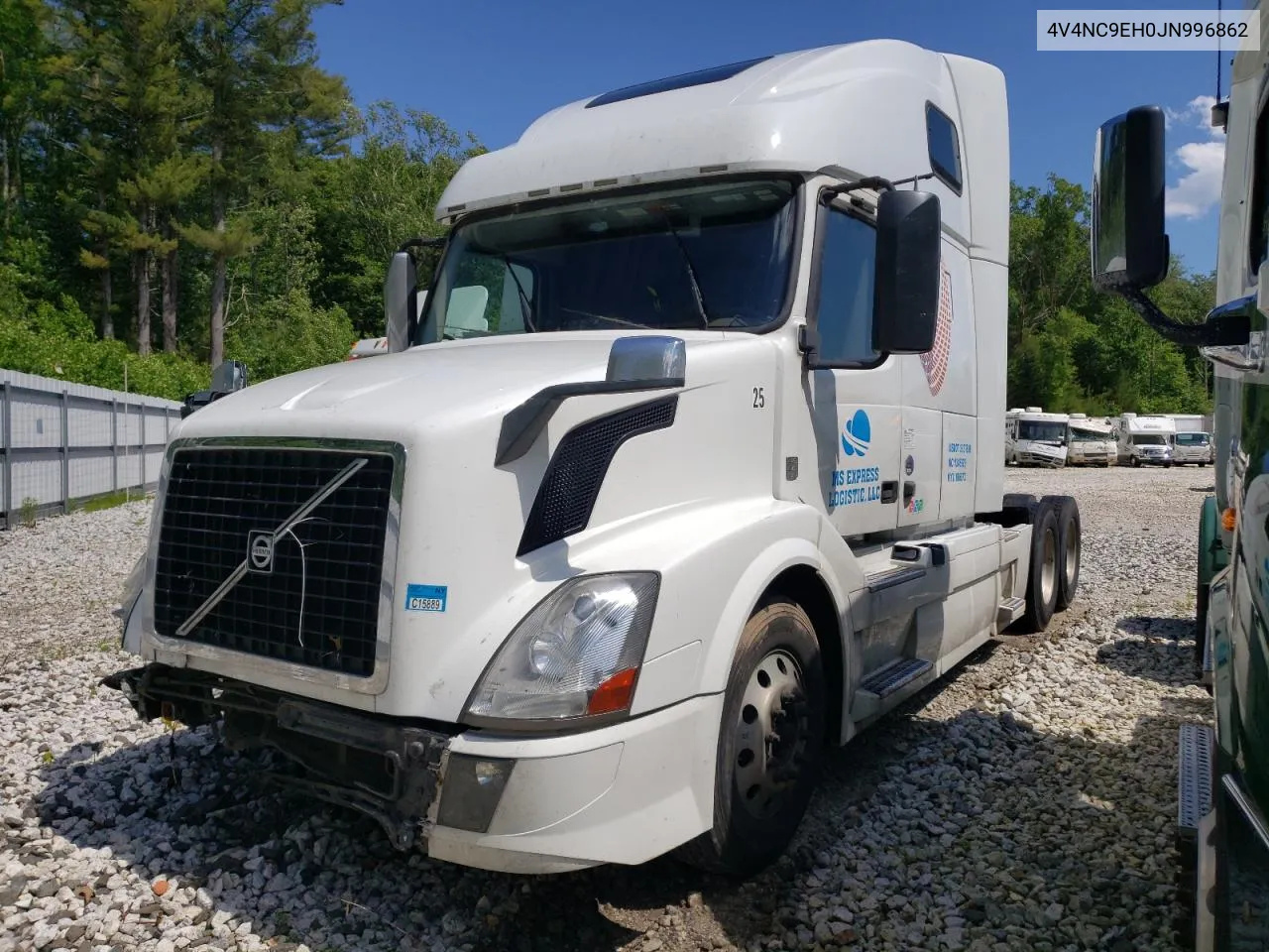 2018 Volvo Vn Vnl VIN: 4V4NC9EH0JN996862 Lot: 56379534