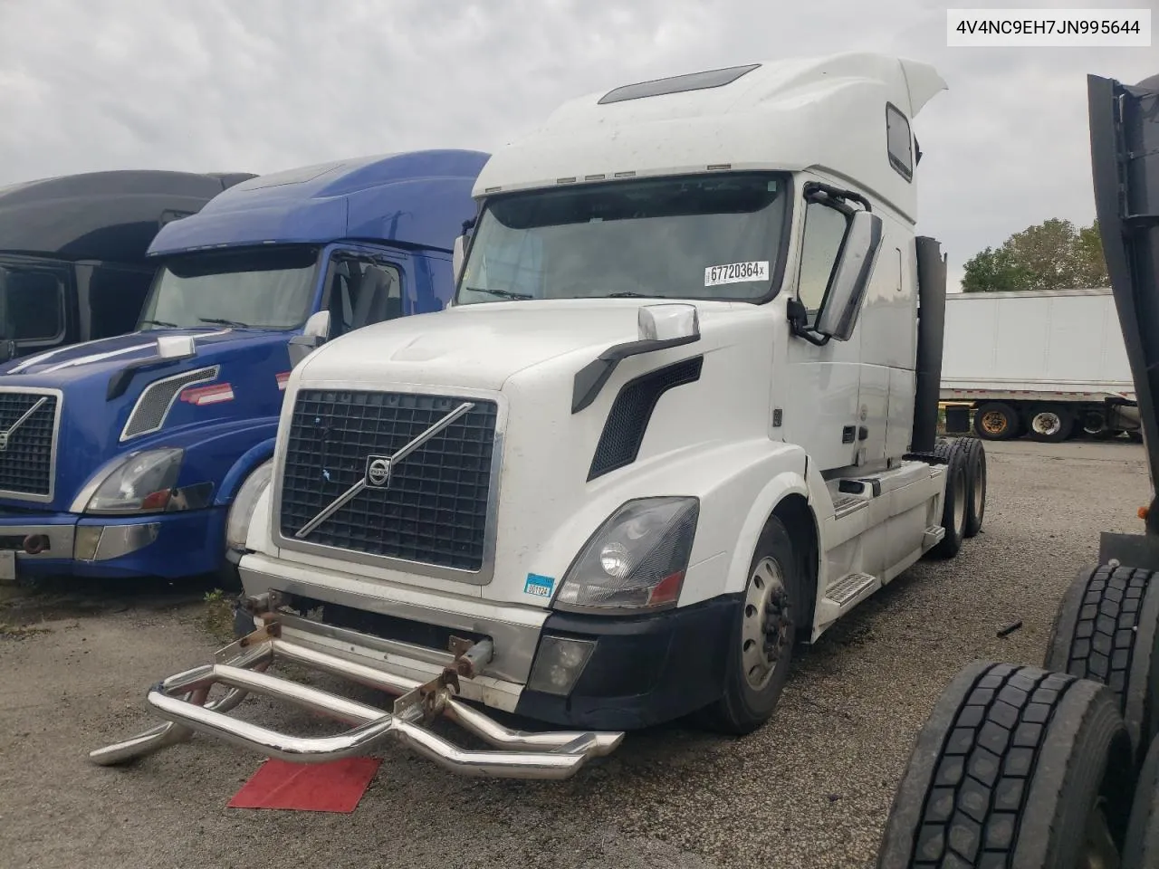 2018 Volvo Vn Vnl VIN: 4V4NC9EH7JN995644 Lot: 67720364