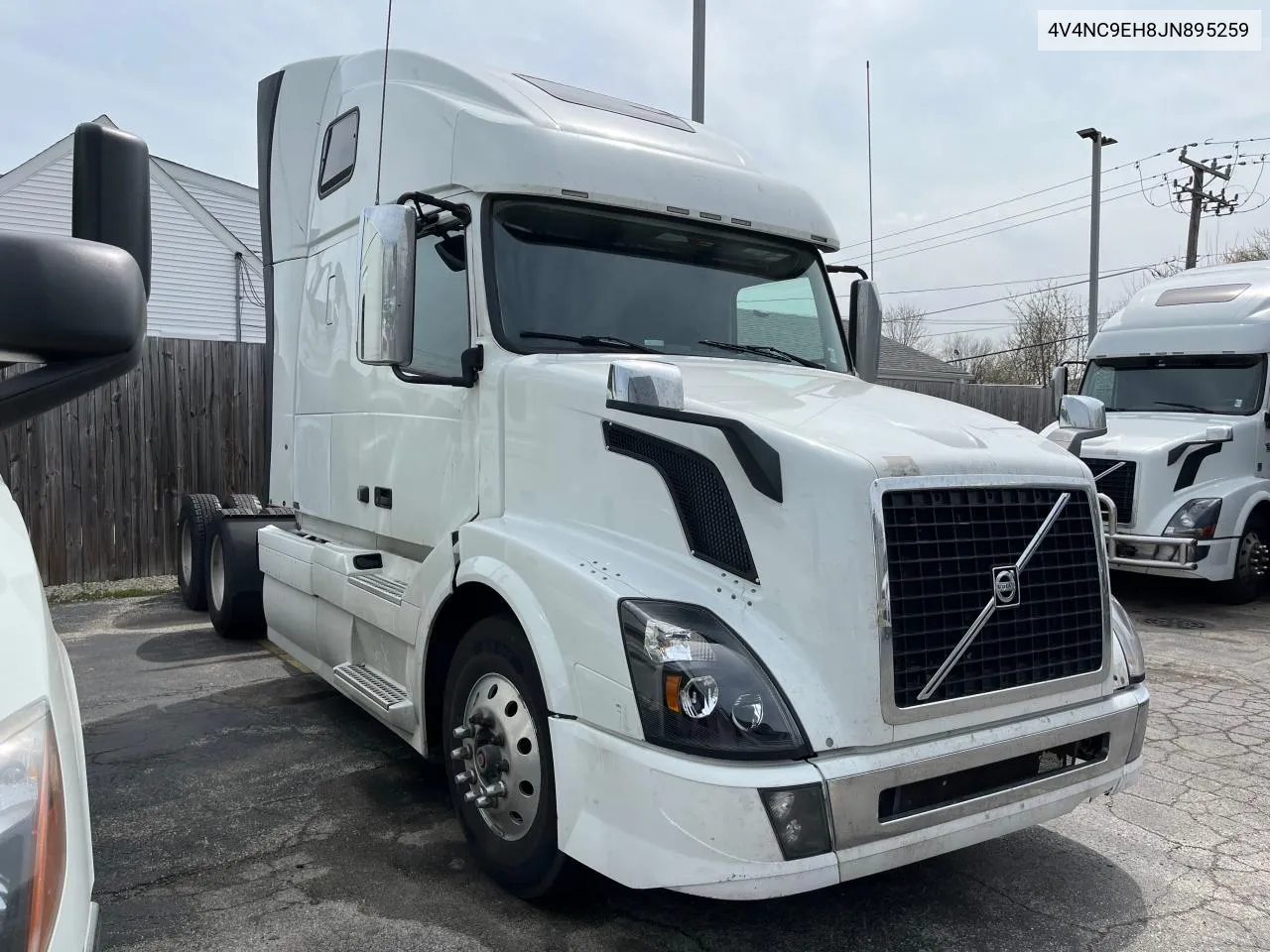 2018 Volvo Vn Vnl VIN: 4V4NC9EH8JN895259 Lot: 70214904