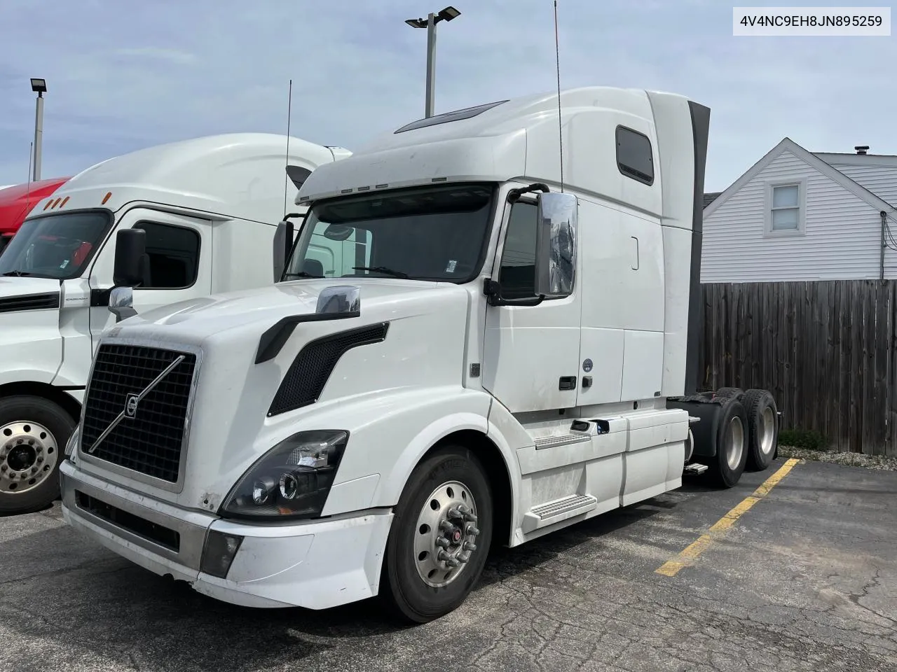 2018 Volvo Vn Vnl VIN: 4V4NC9EH8JN895259 Lot: 70214904