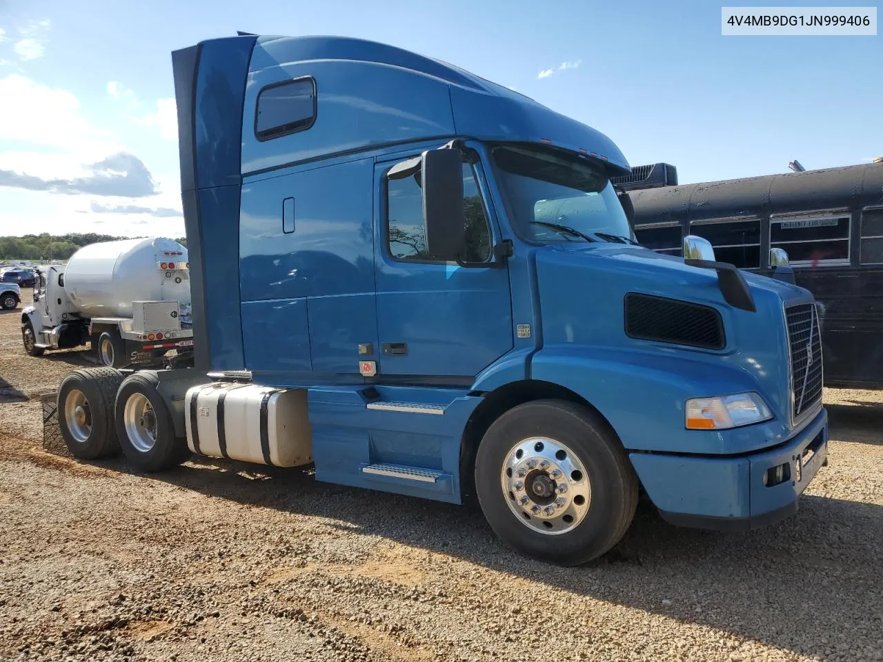 2018 Volvo Vnm VIN: 4V4MB9DG1JN999406 Lot: 75217214