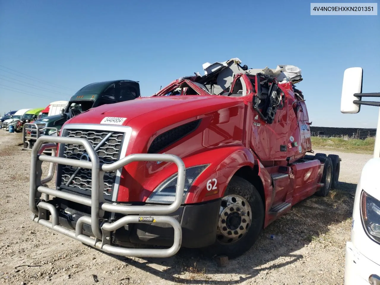 2019 Volvo Vn Vnl VIN: 4V4NC9EHXKN201351 Lot: 54404954