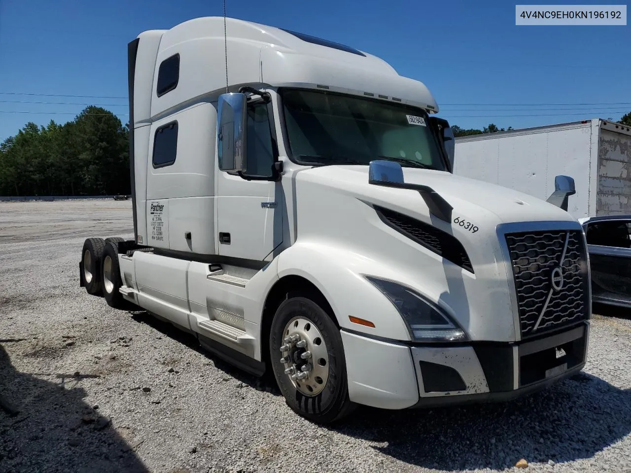 2019 Volvo Vn Vnl VIN: 4V4NC9EH0KN196192 Lot: 56219424