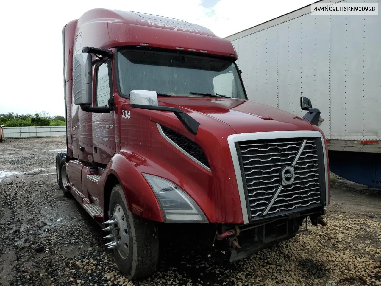 2019 Volvo Vn Vnl VIN: 4V4NC9EH6KN900928 Lot: 62429614