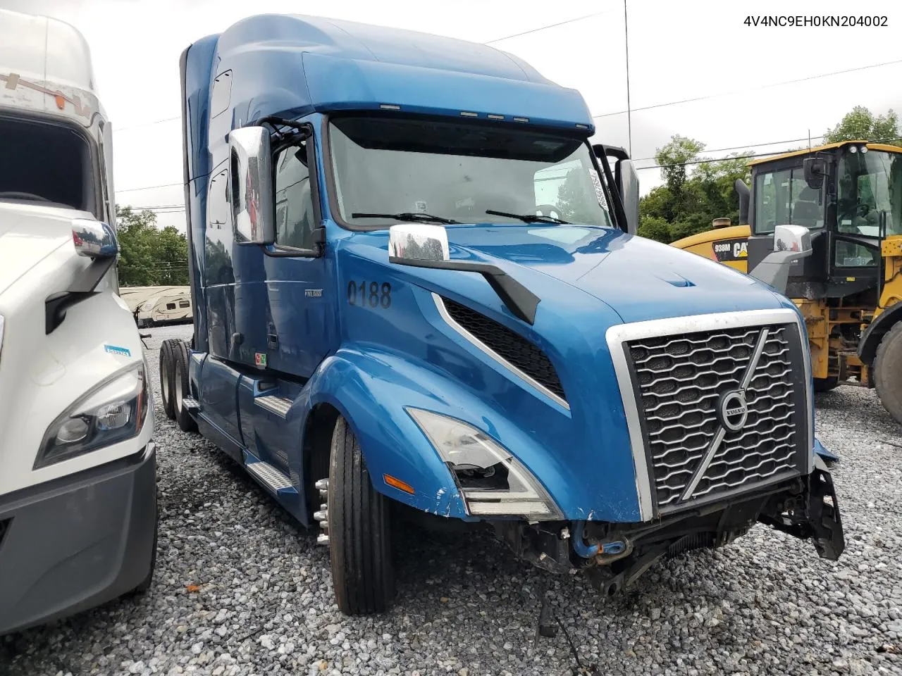 2019 Volvo Vn Vnl VIN: 4V4NC9EH0KN204002 Lot: 66567654