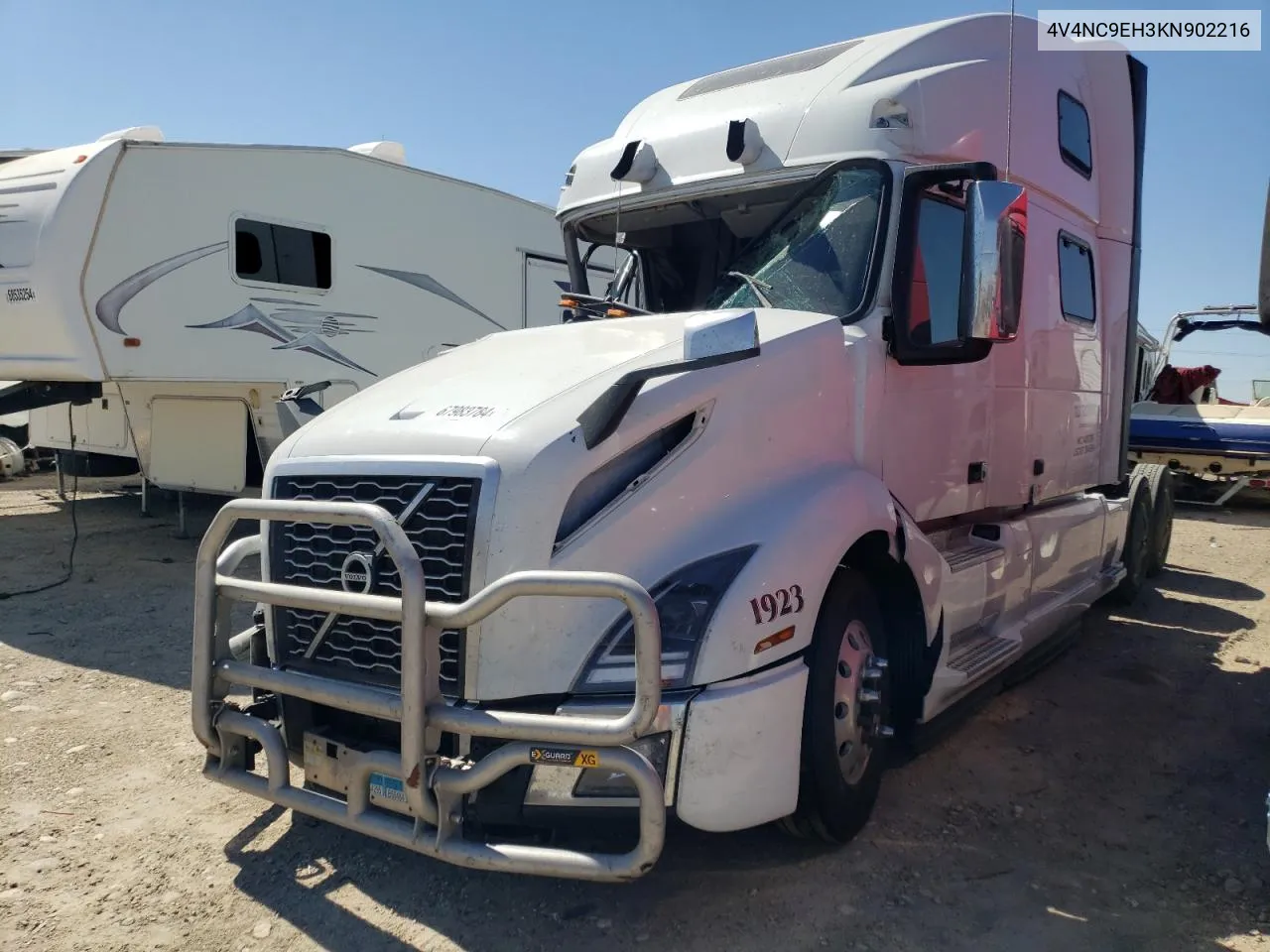 2019 Volvo Vn Vnl VIN: 4V4NC9EH3KN902216 Lot: 67983784