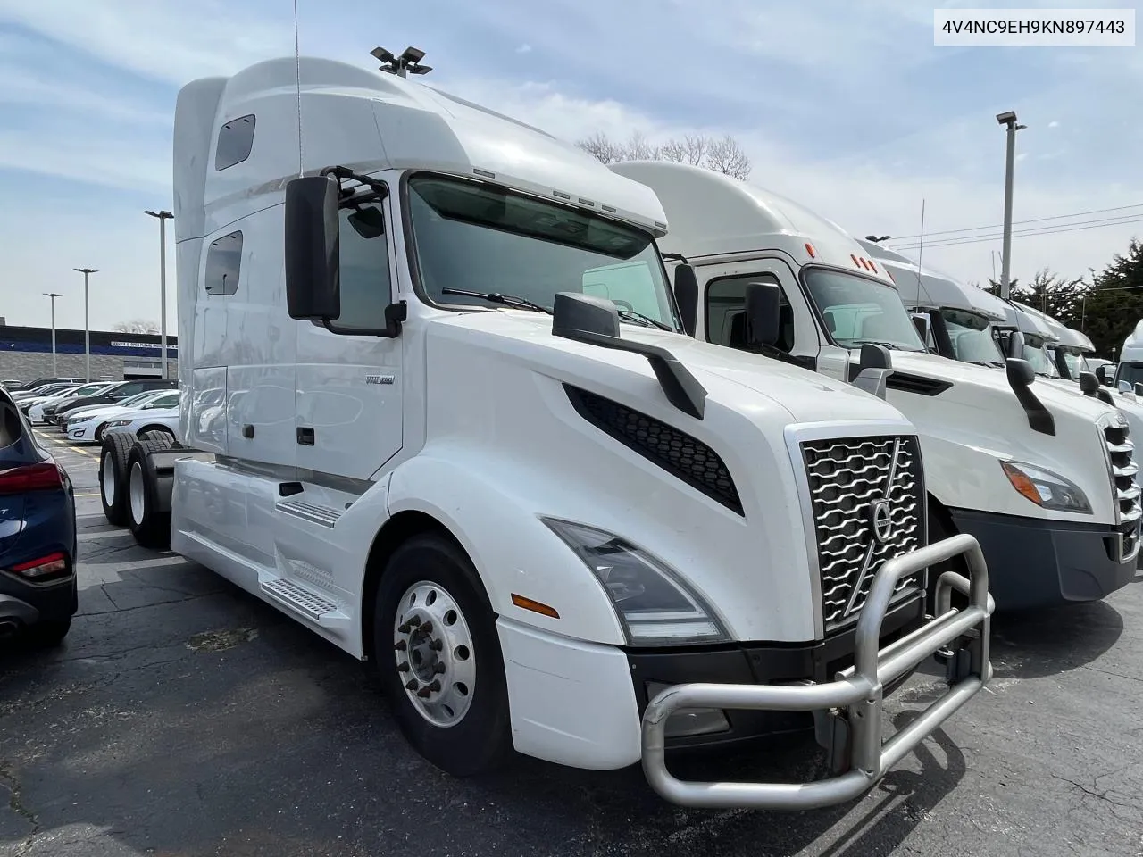 2019 Volvo Vn Vnl VIN: 4V4NC9EH9KN897443 Lot: 69617084