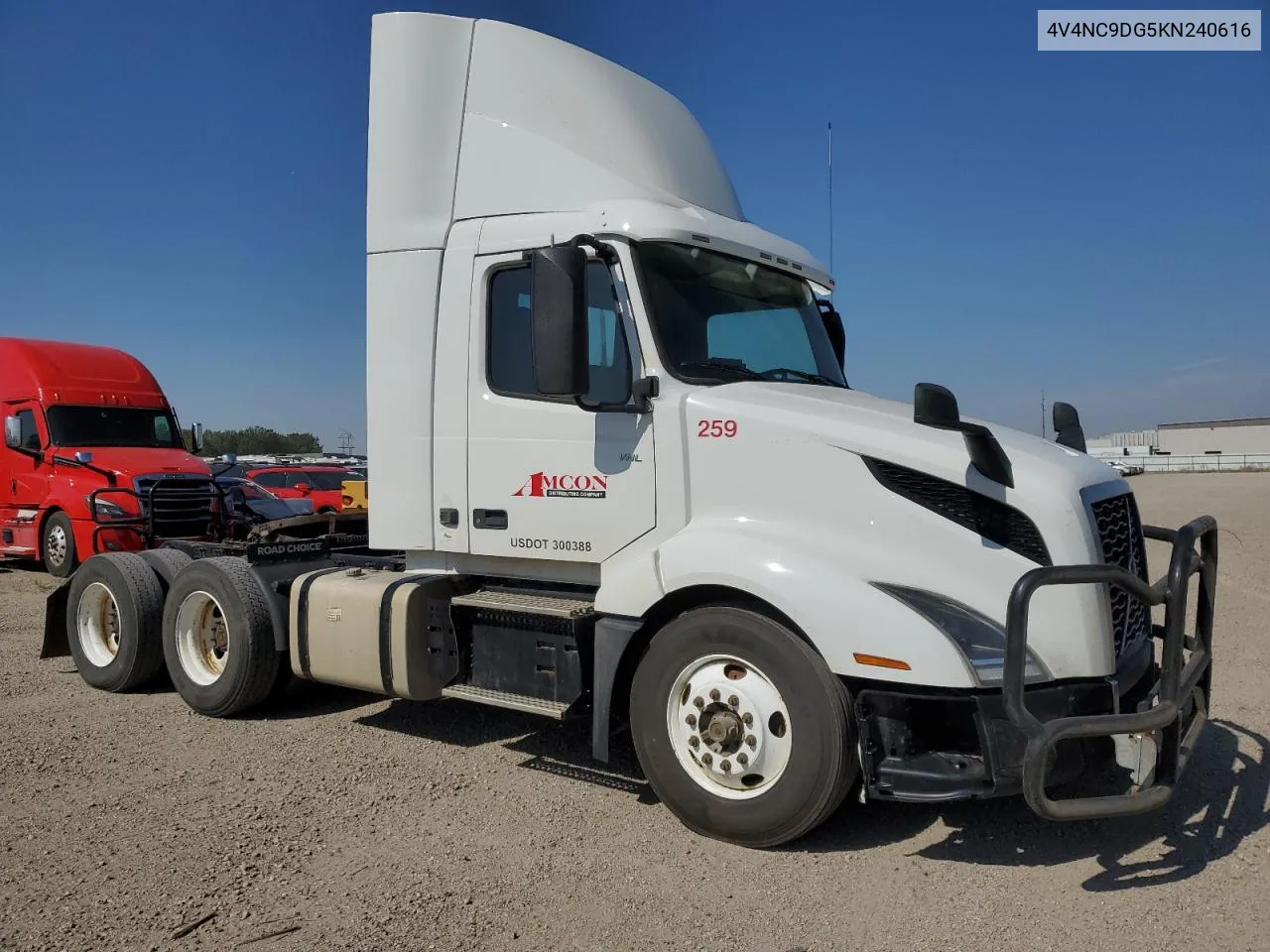 2019 Volvo Vn Vnl VIN: 4V4NC9DG5KN240616 Lot: 71304544