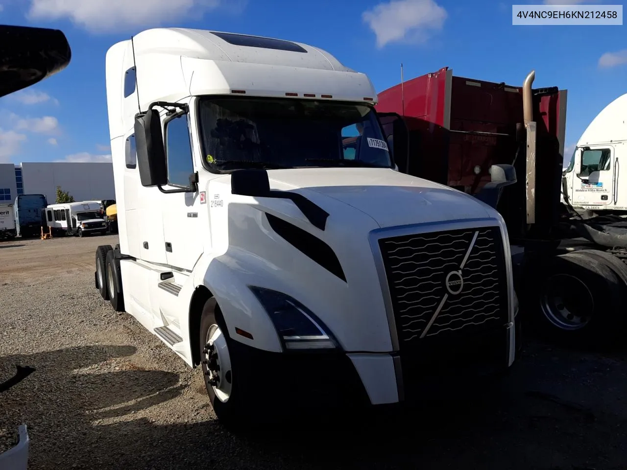 4V4NC9EH6KN212458 2019 Volvo Vn Vnl