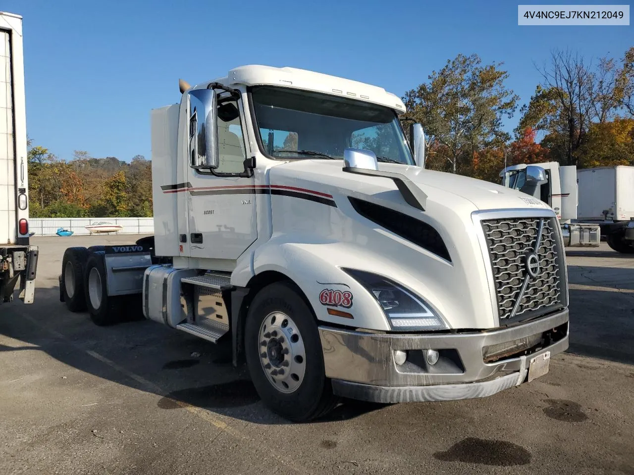 2019 Volvo Vn Vnl VIN: 4V4NC9EJ7KN212049 Lot: 75881074