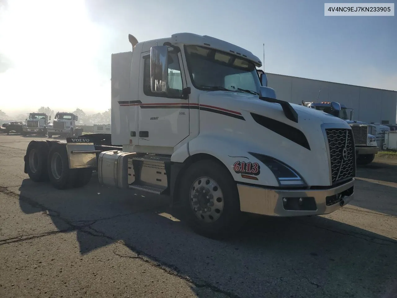 2019 Volvo Vn Vnl VIN: 4V4NC9EJ7KN233905 Lot: 75882874