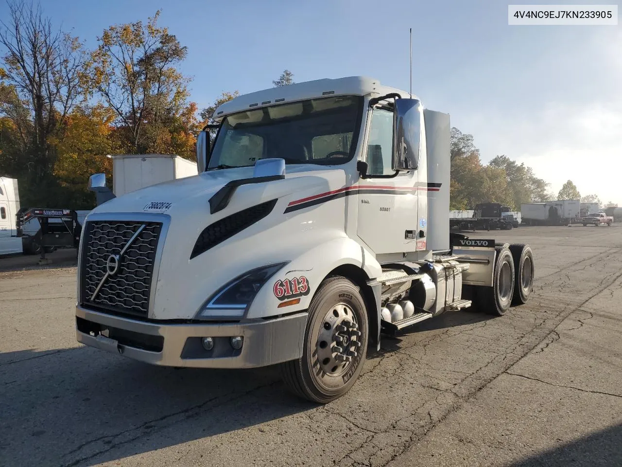 2019 Volvo Vn Vnl VIN: 4V4NC9EJ7KN233905 Lot: 75882874