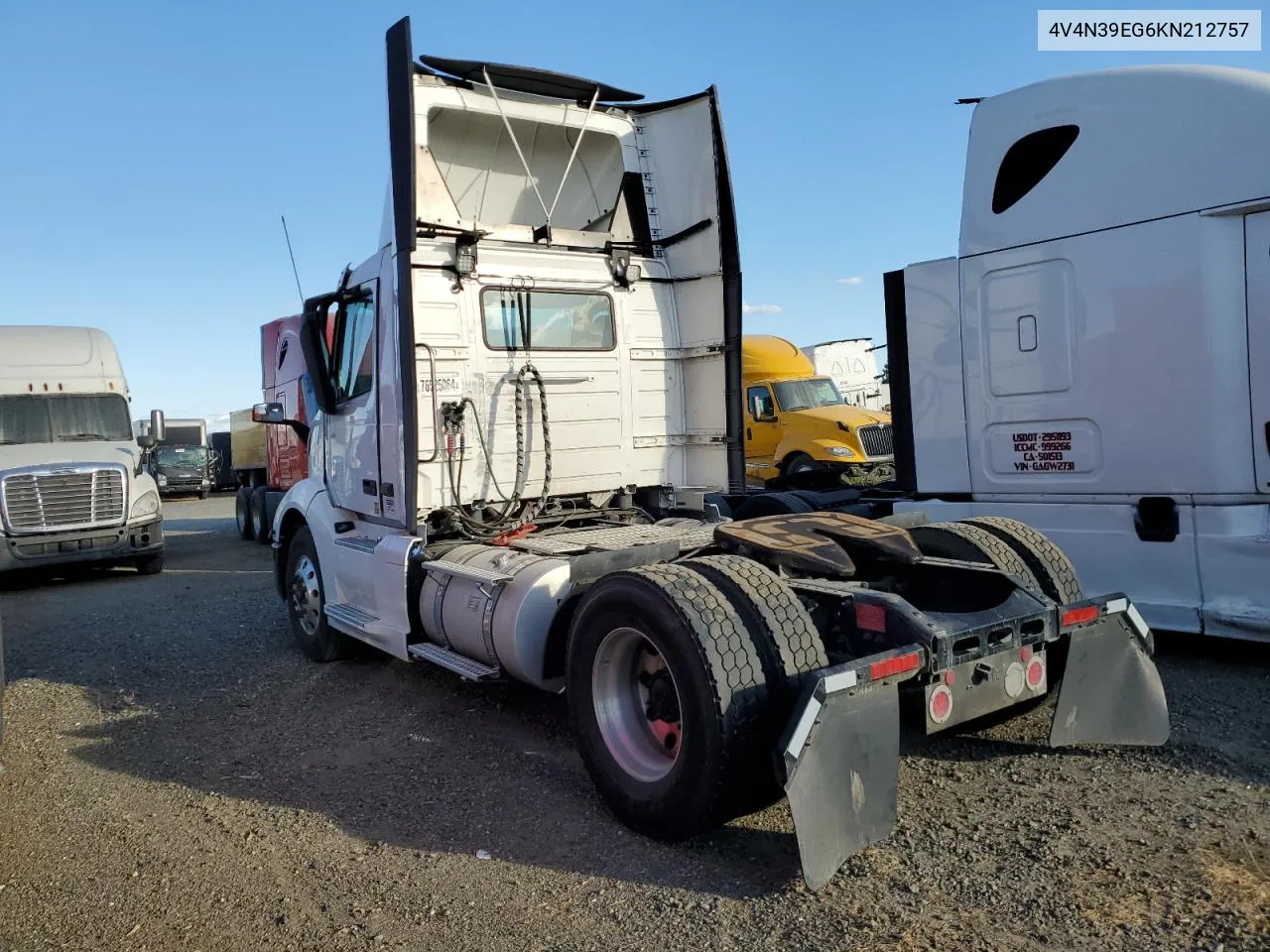 4V4N39EG6KN212757 2019 Volvo Vn Vnl