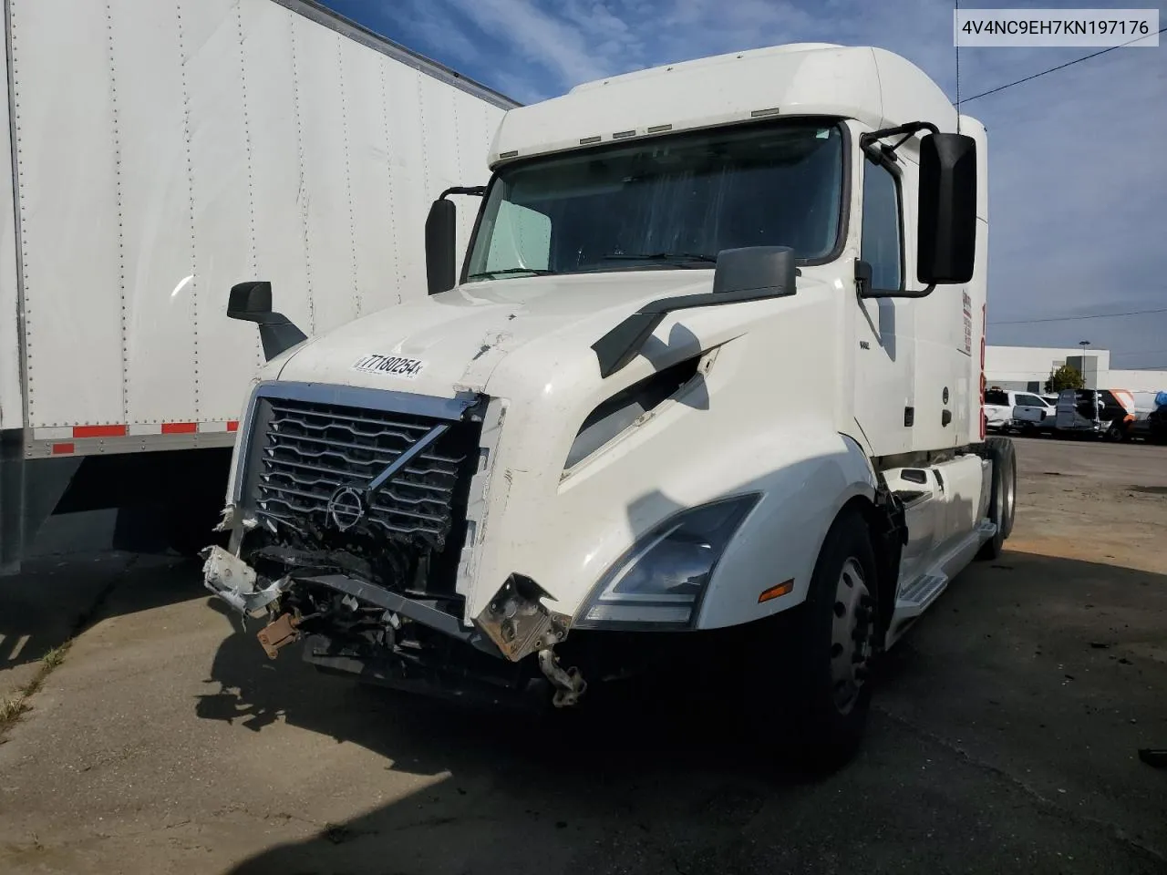 2019 Volvo Vn Vnl VIN: 4V4NC9EH7KN197176 Lot: 77180254