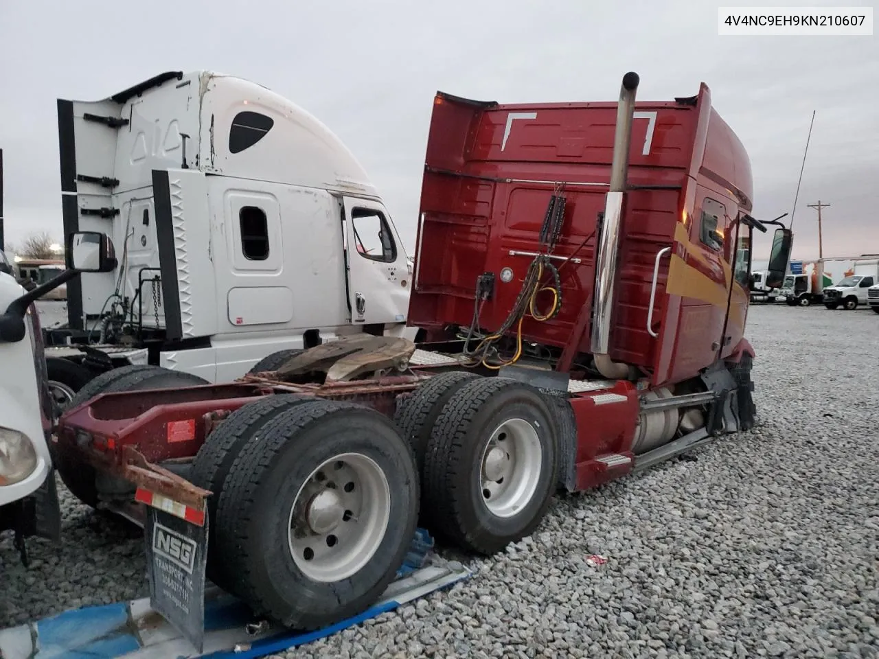 2019 Volvo Vn Vnl VIN: 4V4NC9EH9KN210607 Lot: 78985884