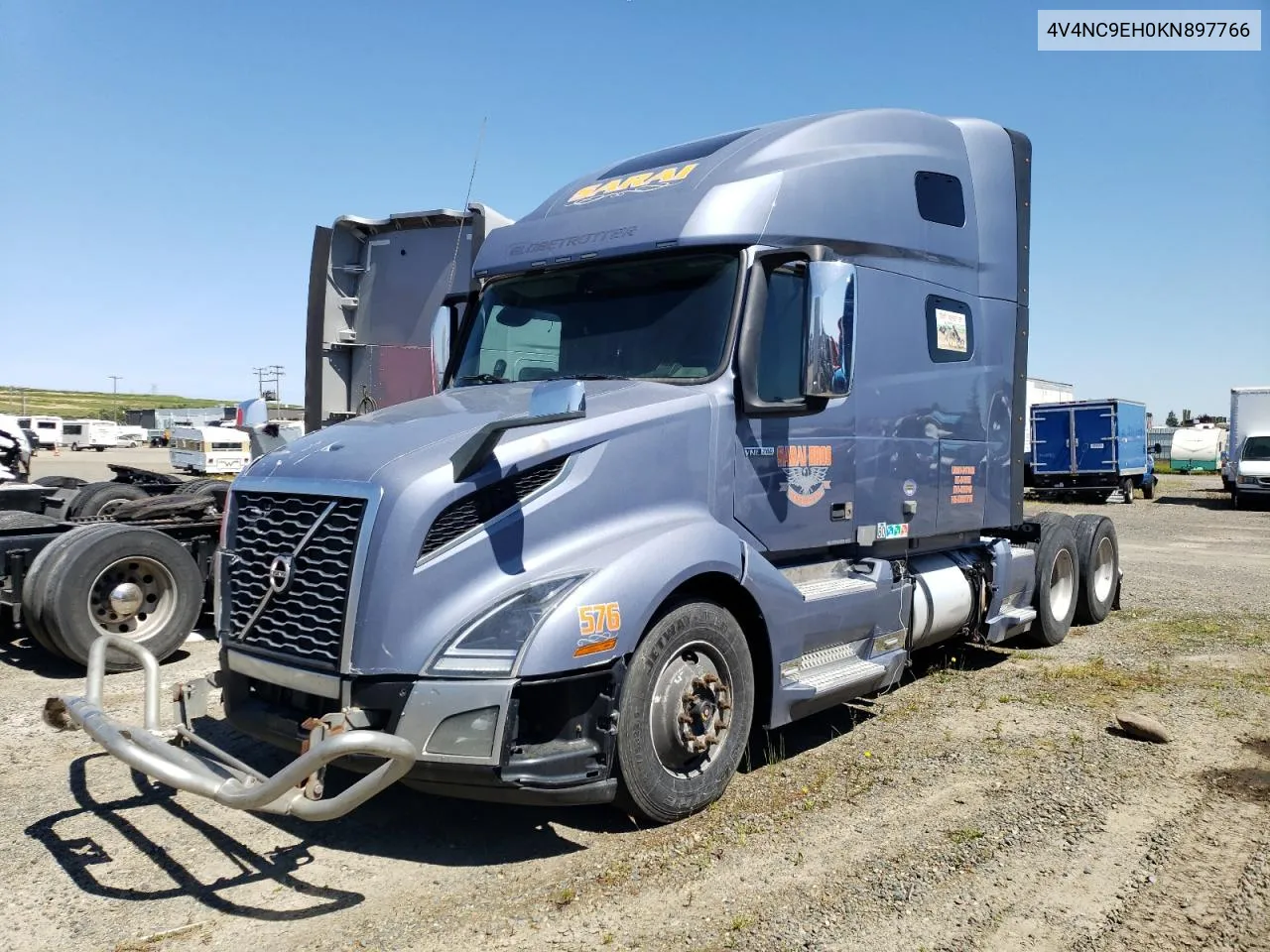 2019 Volvo Vn Vnl VIN: 4V4NC9EH0KN897766 Lot: 79620054