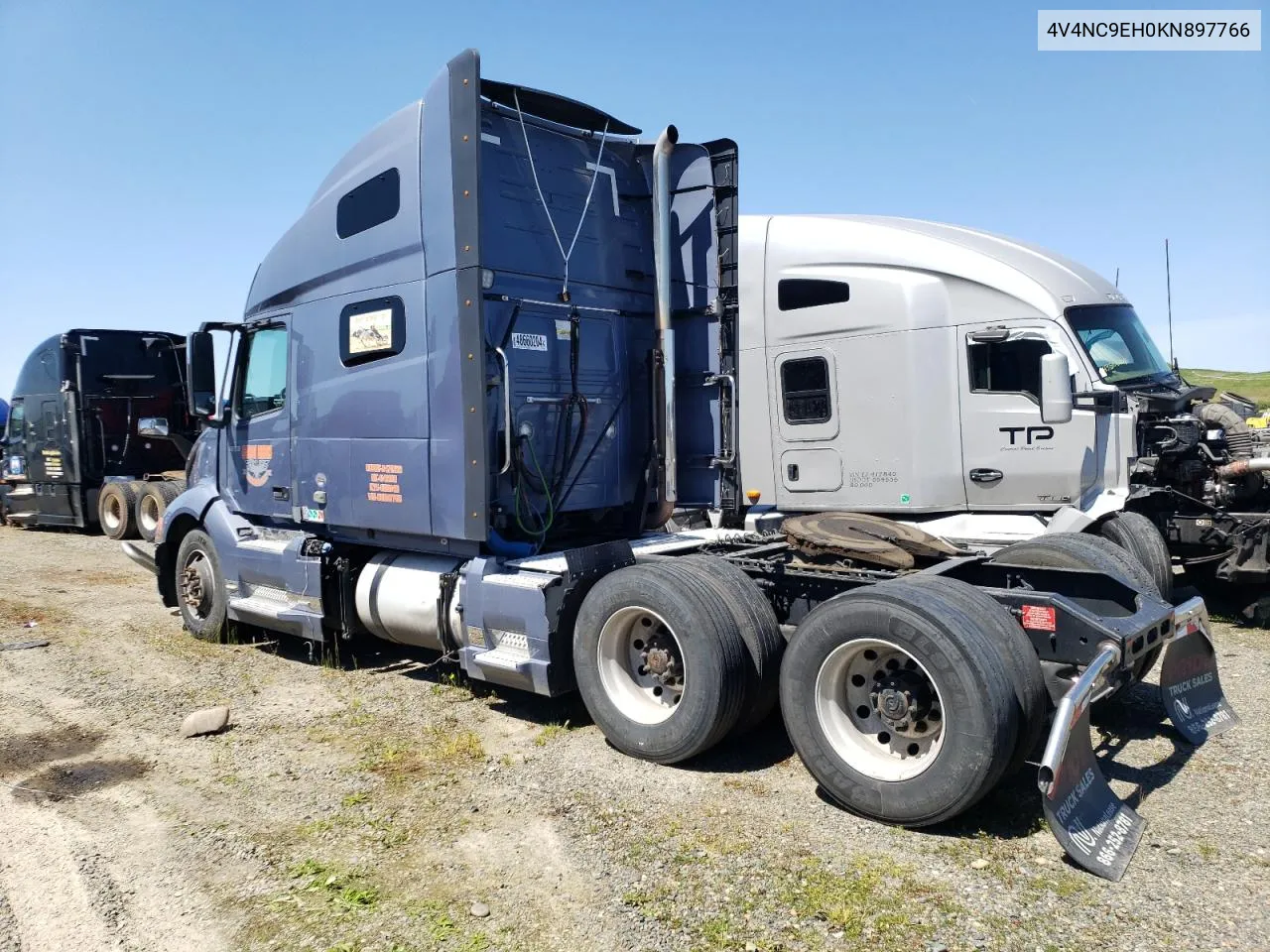 2019 Volvo Vn Vnl VIN: 4V4NC9EH0KN897766 Lot: 79620054