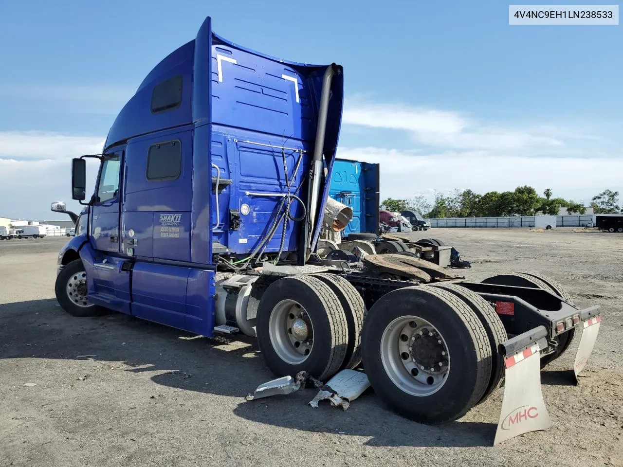 2020 Volvo Vn Vnl VIN: 4V4NC9EH1LN238533 Lot: 51627574