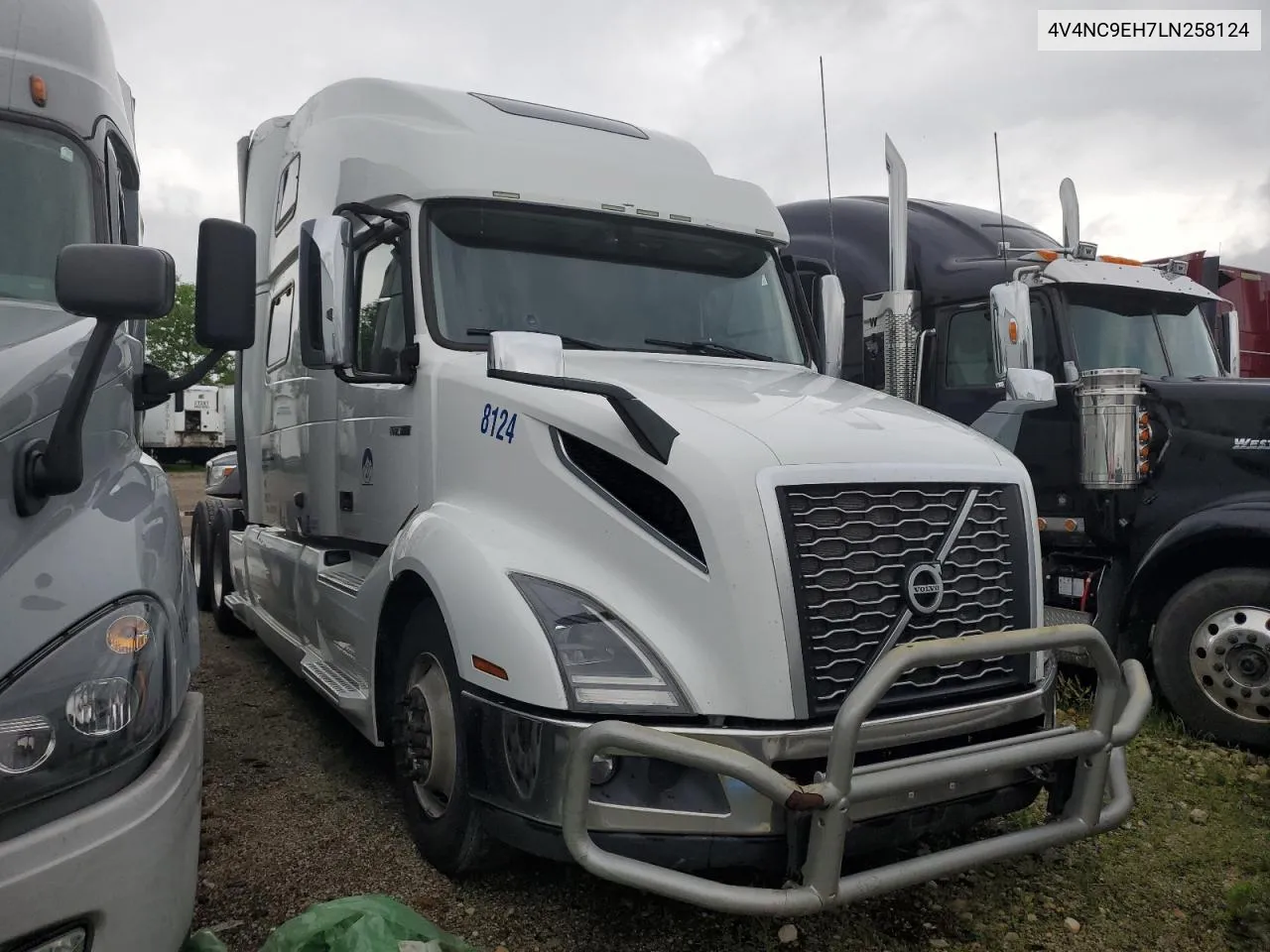 2020 Volvo Vn Vnl VIN: 4V4NC9EH7LN258124 Lot: 55656524