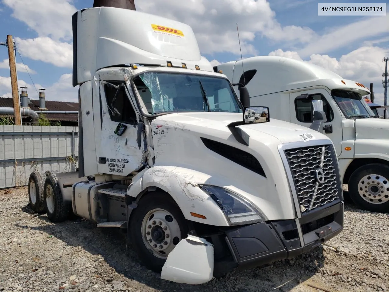 2020 Volvo Vn Vnl VIN: 4V4NC9EG1LN258174 Lot: 58071004