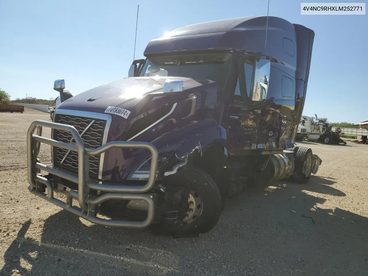 2020 Volvo Vnl VIN: 4V4NC9RHXLM252771 Lot: 70193074