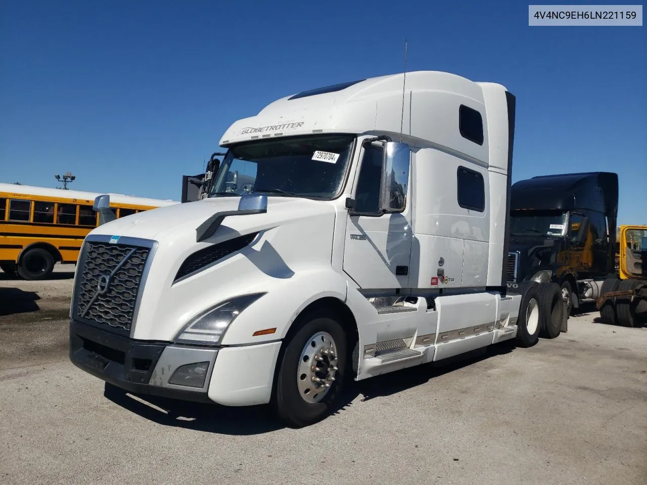 2020 Volvo Vn Vnl VIN: 4V4NC9EH6LN221159 Lot: 72970704