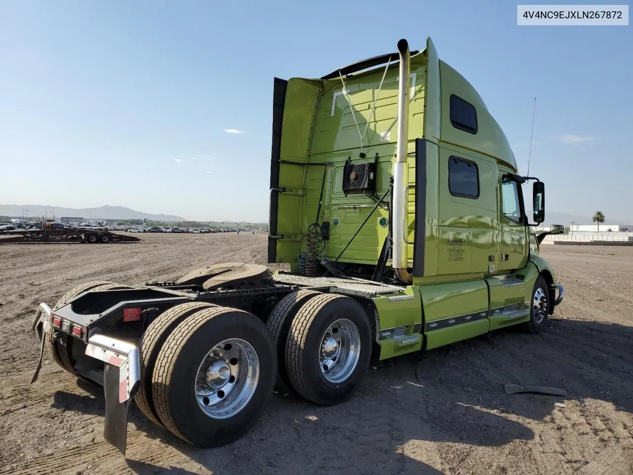 2020 Volvo Vn Vnl VIN: 4V4NC9EJXLN267872 Lot: 72975384