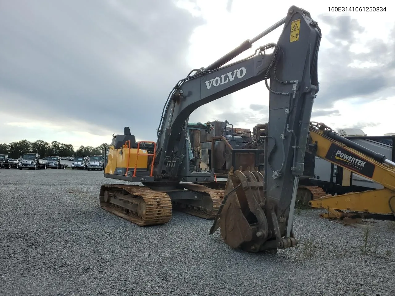 2020 Volvo Ec160Blc VIN: 160E3141061250834 Lot: 74707304