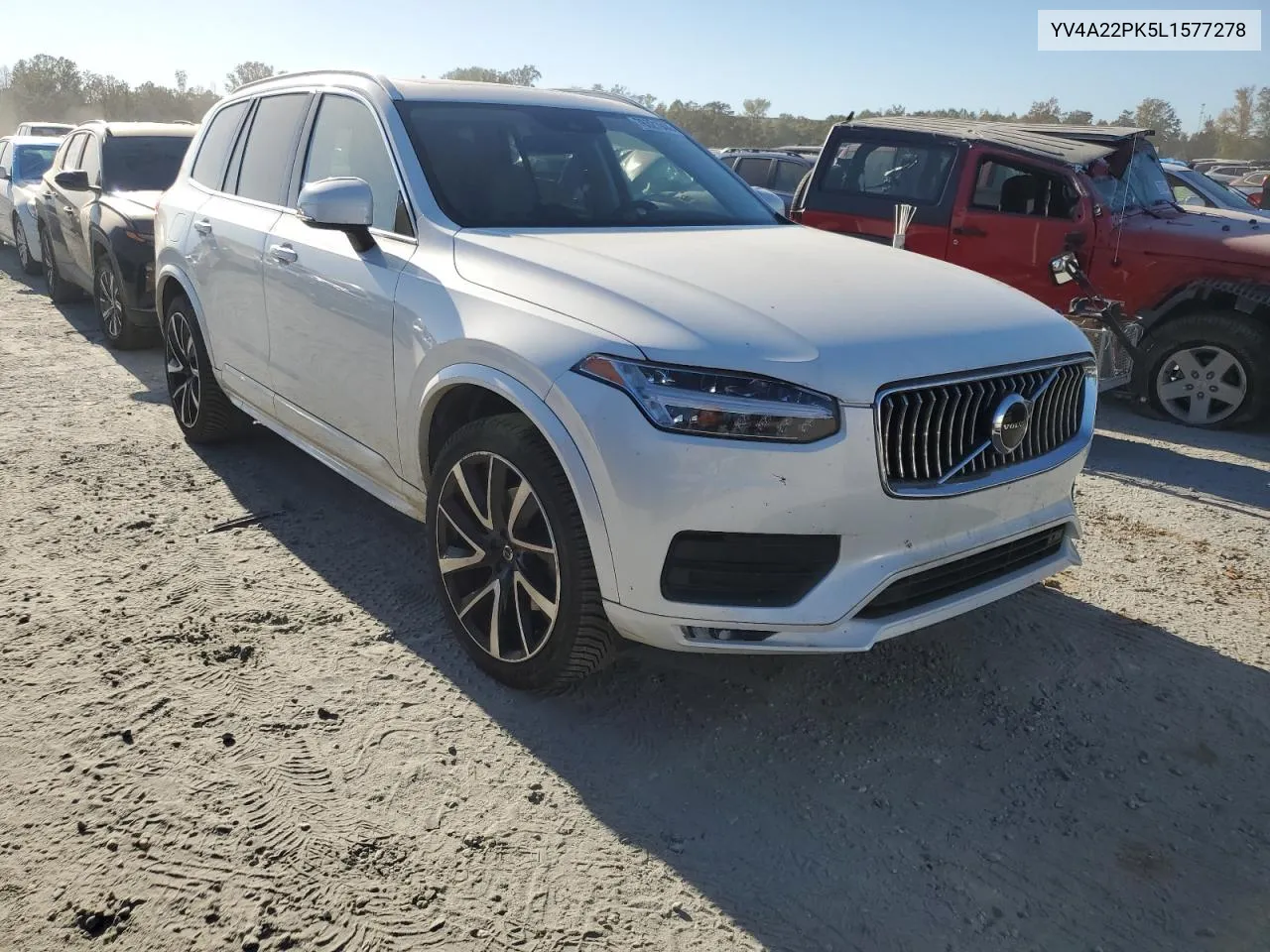 2020 Volvo Xc90 T6 Momentum VIN: YV4A22PK5L1577278 Lot: 76321944