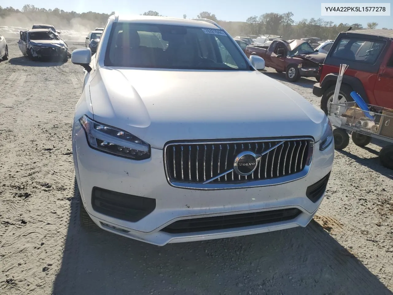 2020 Volvo Xc90 T6 Momentum VIN: YV4A22PK5L1577278 Lot: 76321944