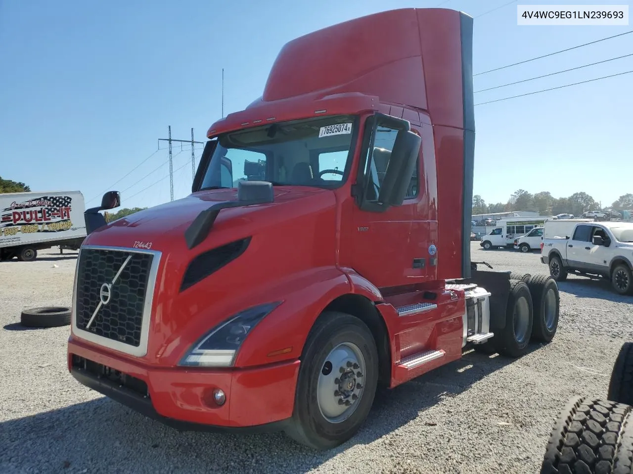 2020 Volvo Vnr VIN: 4V4WC9EG1LN239693 Lot: 76925074