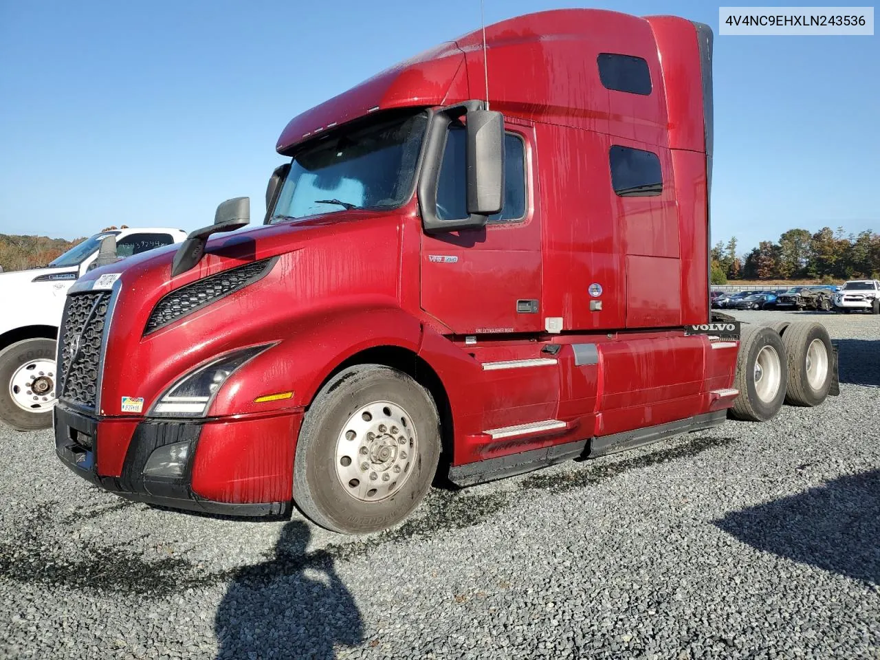 2020 Volvo Vn Vnl VIN: 4V4NC9EHXLN243536 Lot: 77487784