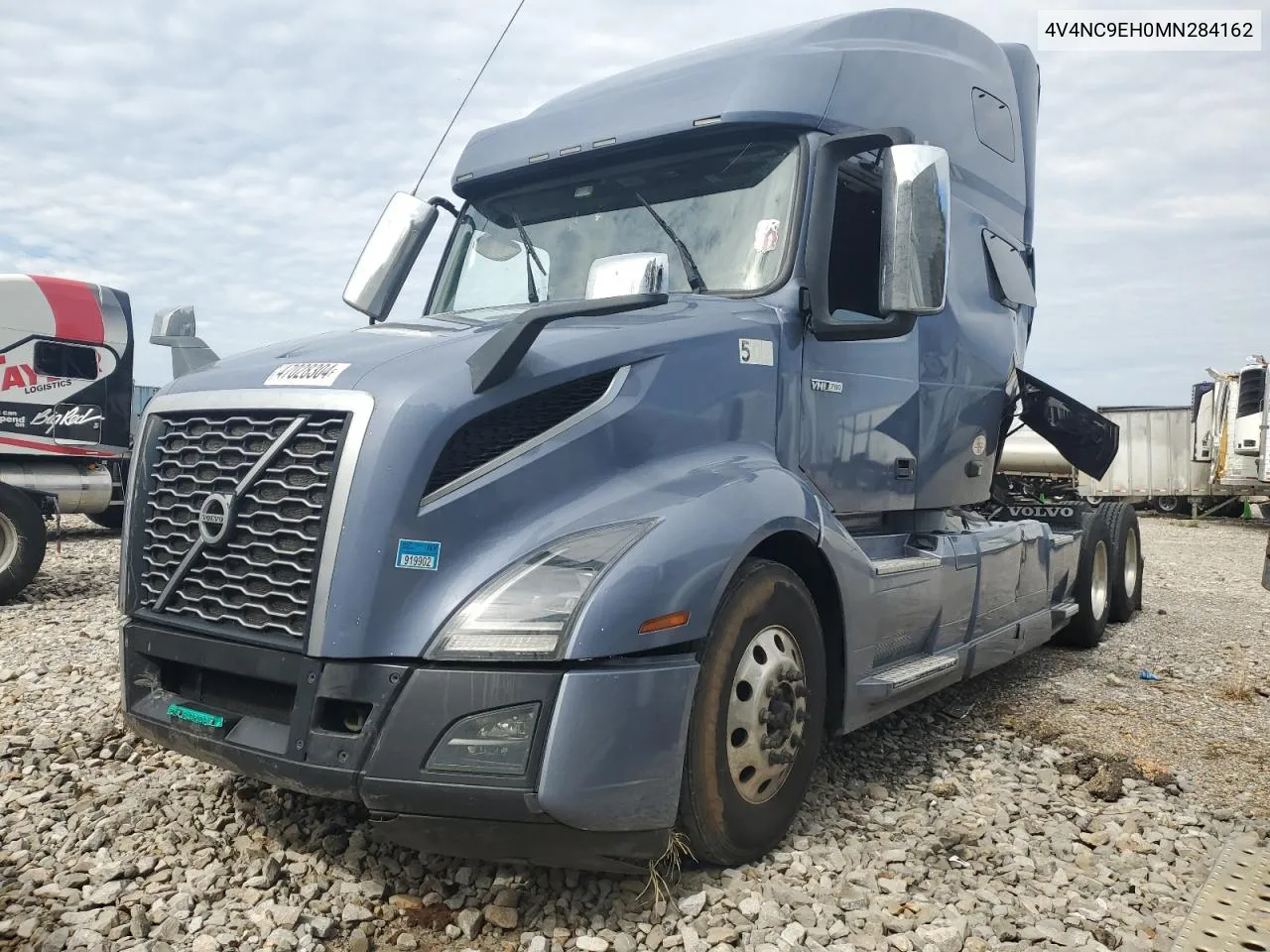 2021 Volvo Vn Vnl VIN: 4V4NC9EH0MN284162 Lot: 47028304