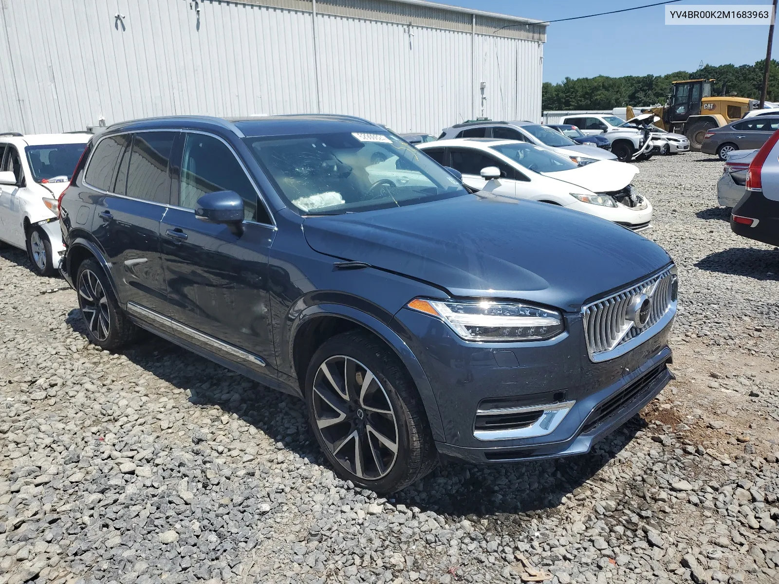 2021 Volvo Xc90 T8 Recharge Momentum VIN: YV4BR00K2M1683963 Lot: 62900024