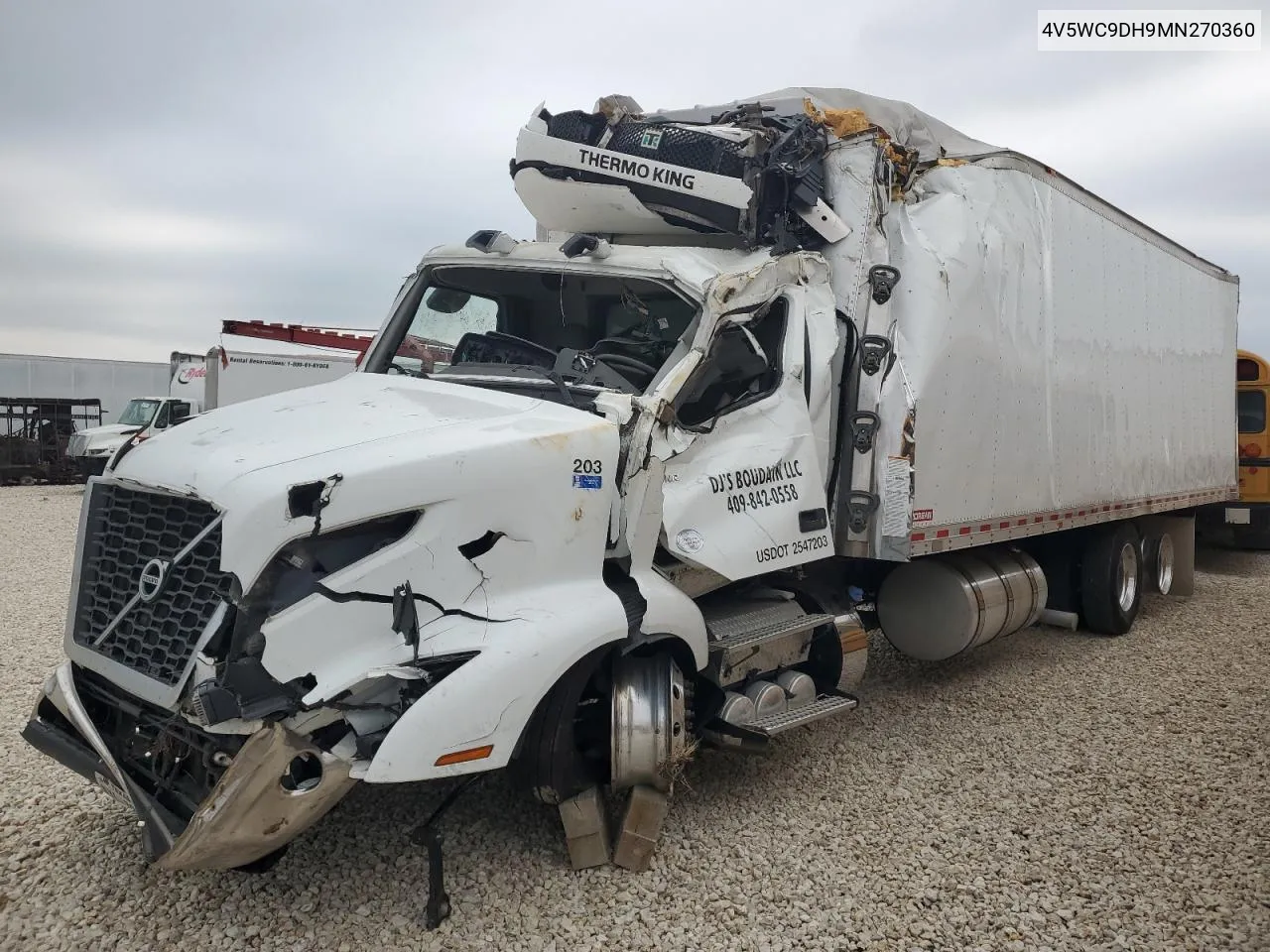 2021 Volvo Vnr VIN: 4V5WC9DH9MN270360 Lot: 69485514