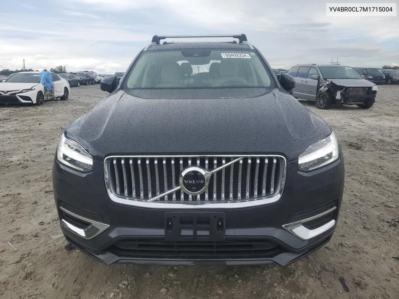 2021 Volvo Xc90 T8 Recharge Inscription VIN: YV4BR0CL7M1715004 Lot: 69492254