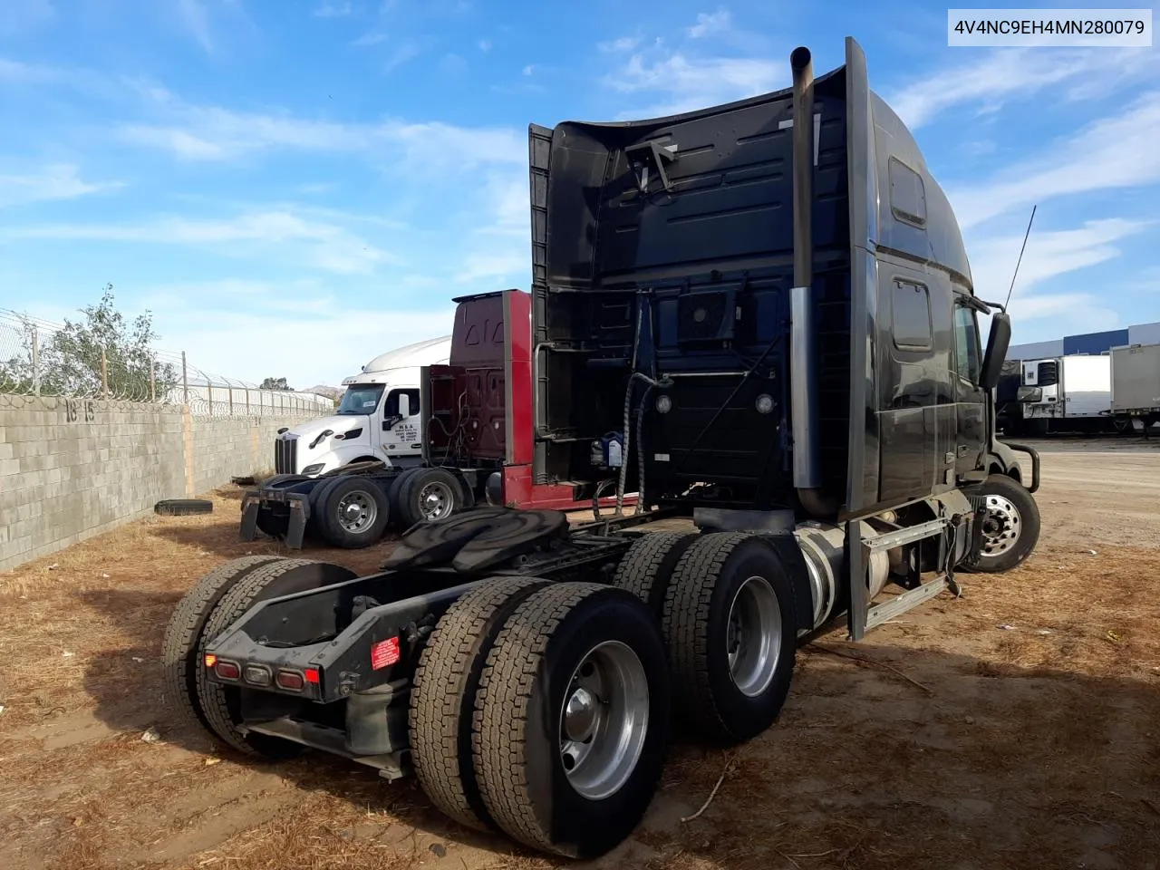 2021 Volvo Vn Vnl VIN: 4V4NC9EH4MN280079 Lot: 74492204