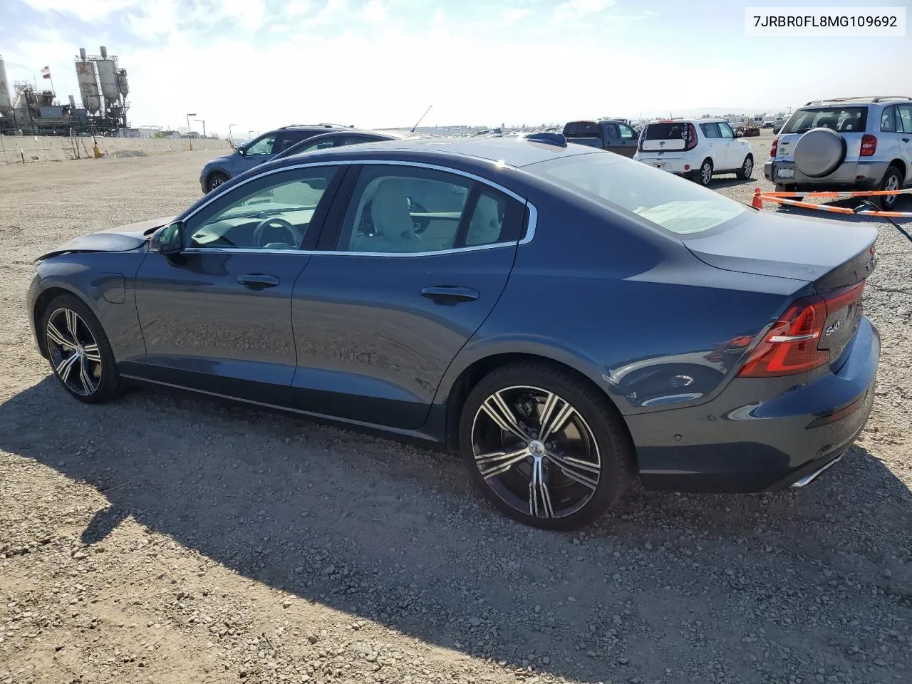 2021 Volvo S60 T8 Recharge Inscription VIN: 7JRBR0FL8MG109692 Lot: 74946784