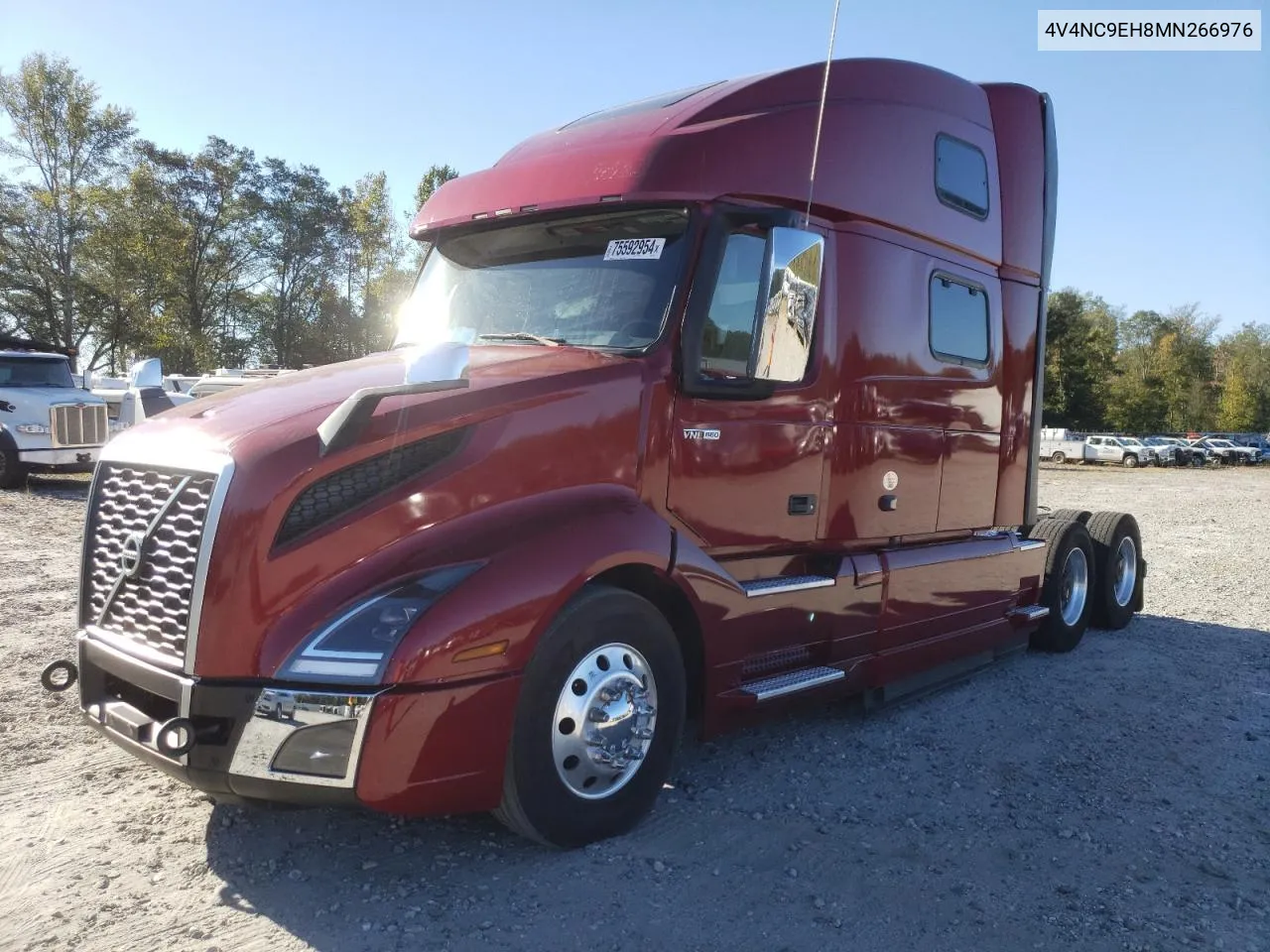 2021 Volvo Vn Vnl VIN: 4V4NC9EH8MN266976 Lot: 75592954