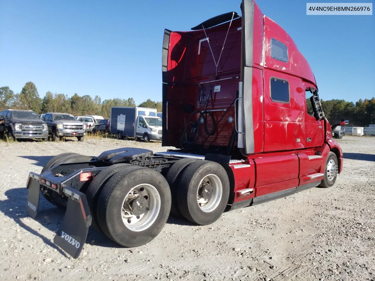 2021 Volvo Vn Vnl VIN: 4V4NC9EH8MN266976 Lot: 75592954