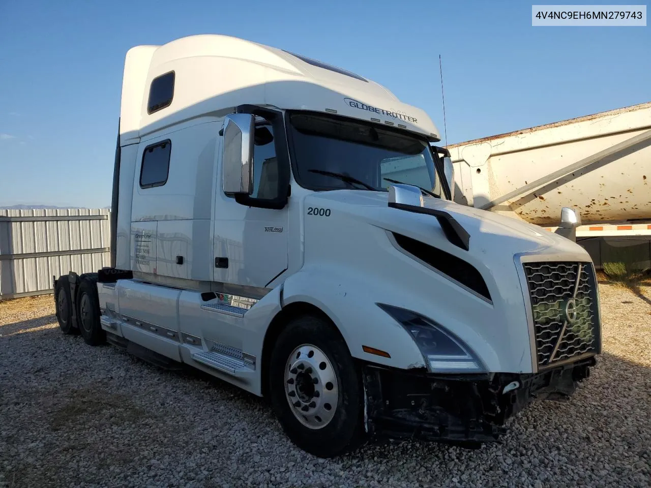 2021 Volvo Vn Vnl VIN: 4V4NC9EH6MN279743 Lot: 75762524