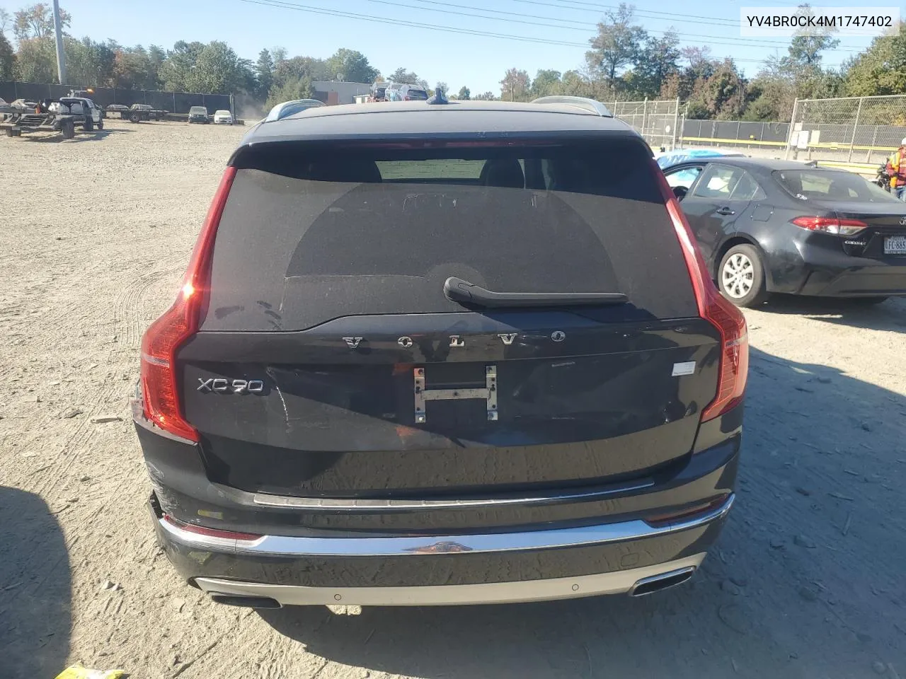 2021 Volvo Xc90 T8 Recharge Inscription Express VIN: YV4BR0CK4M1747402 Lot: 76690024