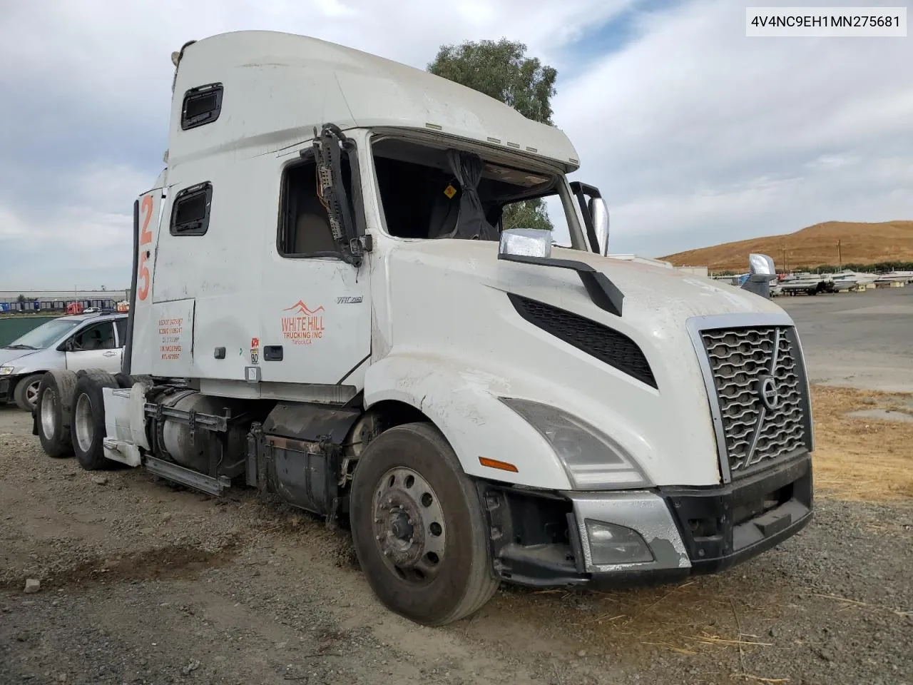 2021 Volvo Vn Vnl VIN: 4V4NC9EH1MN275681 Lot: 77037084