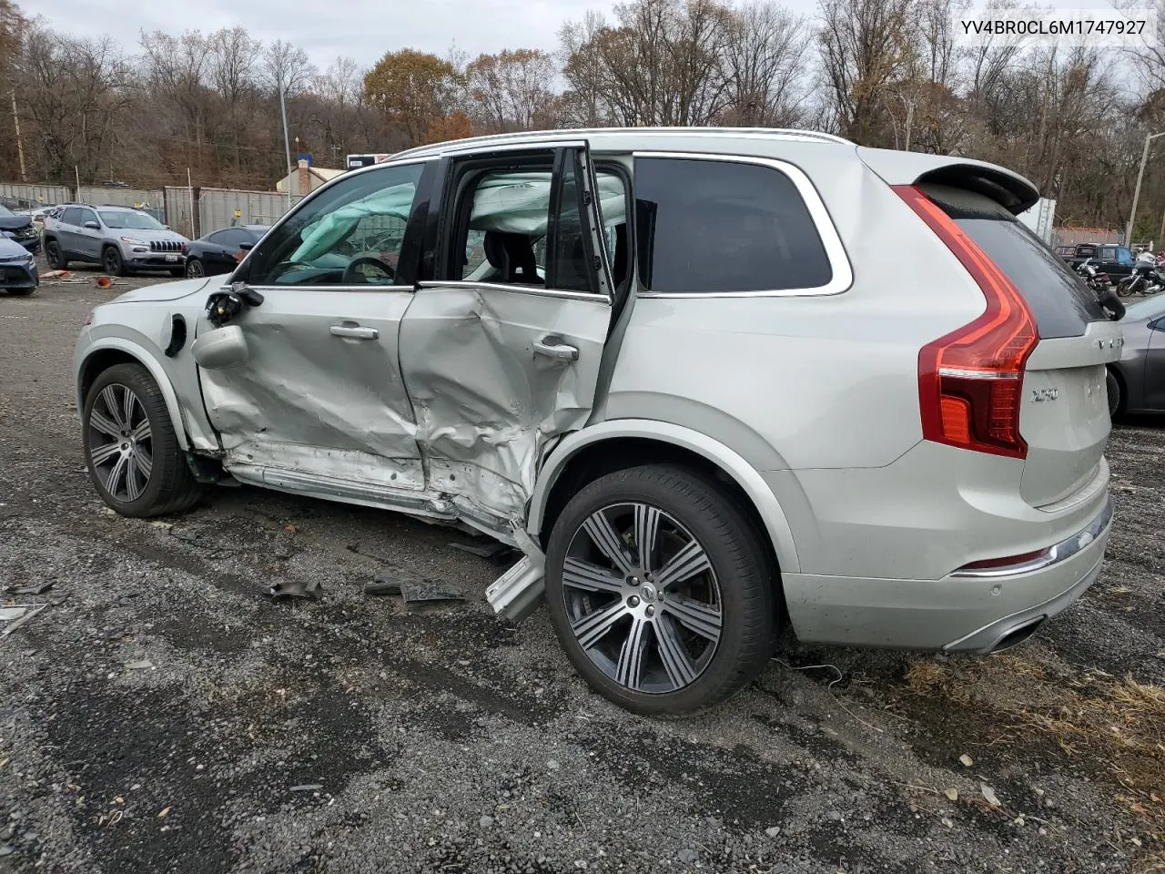 2021 Volvo Xc90 T8 Recharge Inscription VIN: YV4BR0CL6M1747927 Lot: 79391754