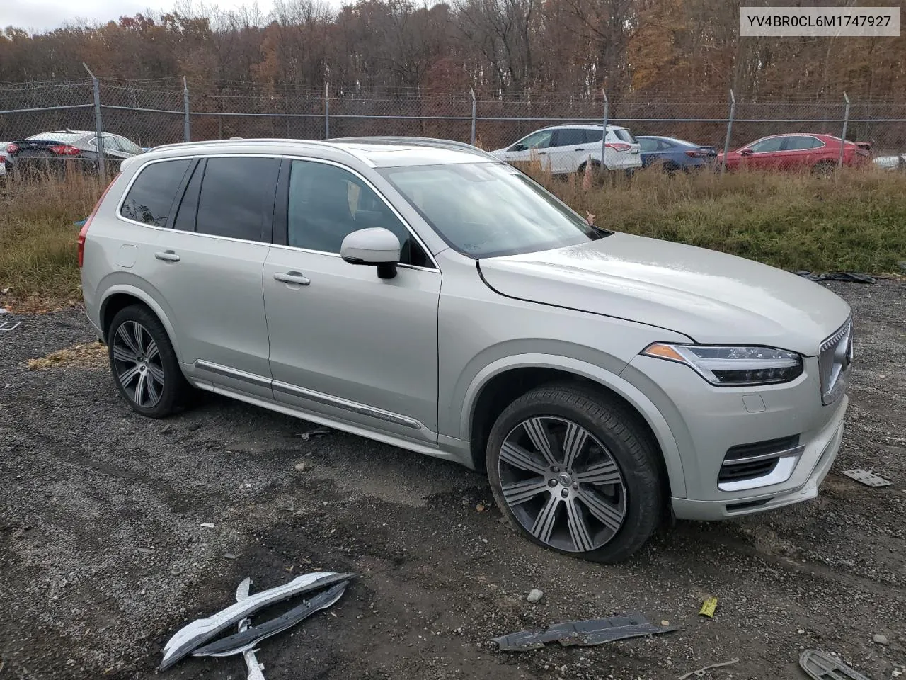 2021 Volvo Xc90 T8 Recharge Inscription VIN: YV4BR0CL6M1747927 Lot: 79391754