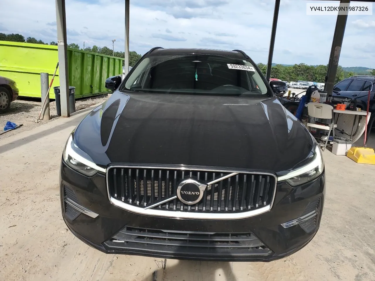 2022 Volvo Xc60 B5 Momentum VIN: YV4L12DK9N1987326 Lot: 59233034