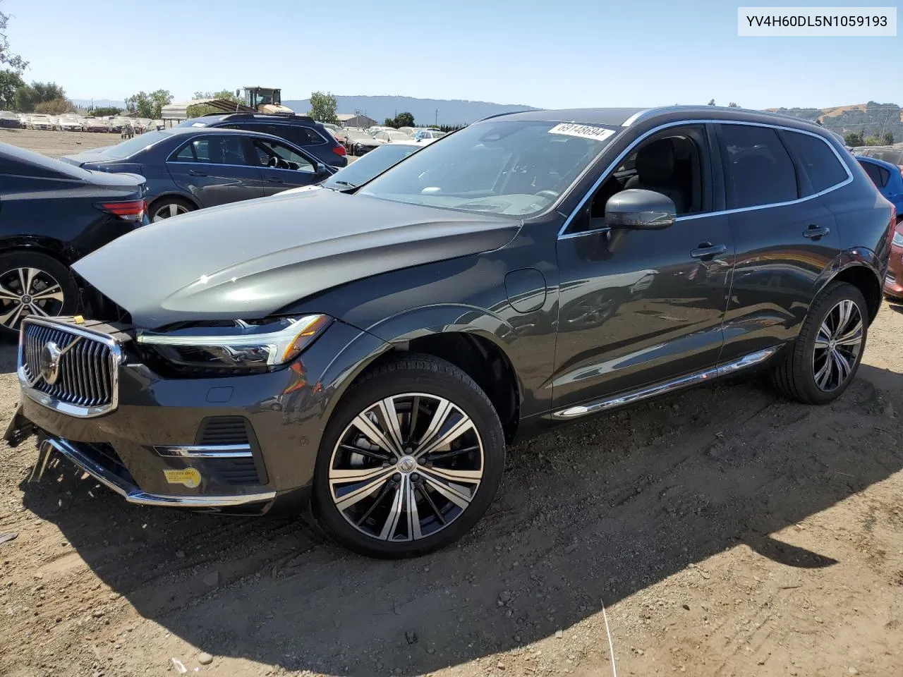 2022 Volvo Xc60 T8 Recharge Inscription VIN: YV4H60DL5N1059193 Lot: 69148694