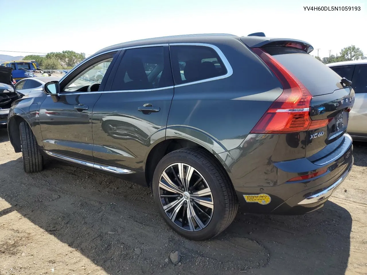 2022 Volvo Xc60 T8 Recharge Inscription VIN: YV4H60DL5N1059193 Lot: 69148694