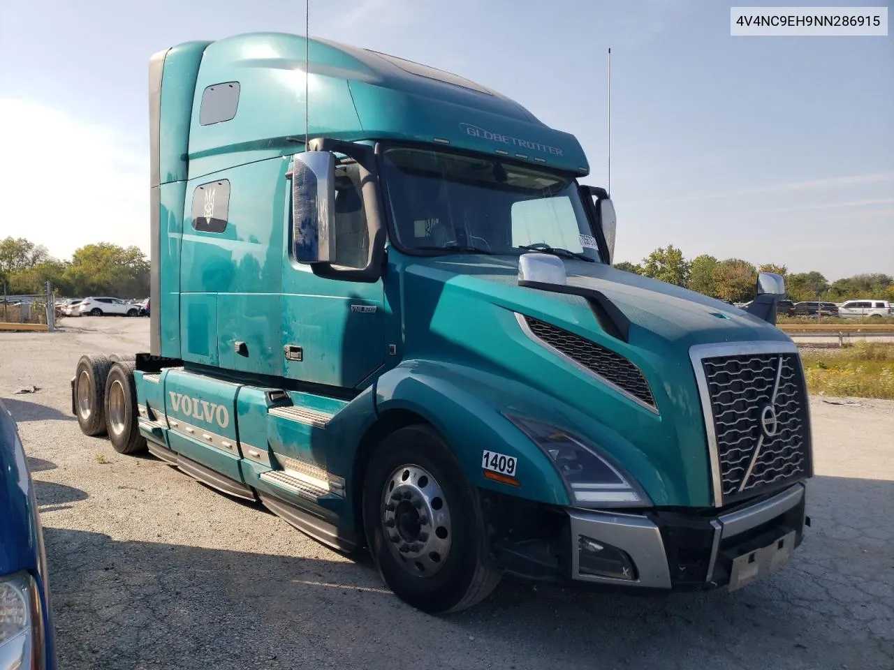 2022 Volvo Vn Vnl VIN: 4V4NC9EH9NN286915 Lot: 70567974