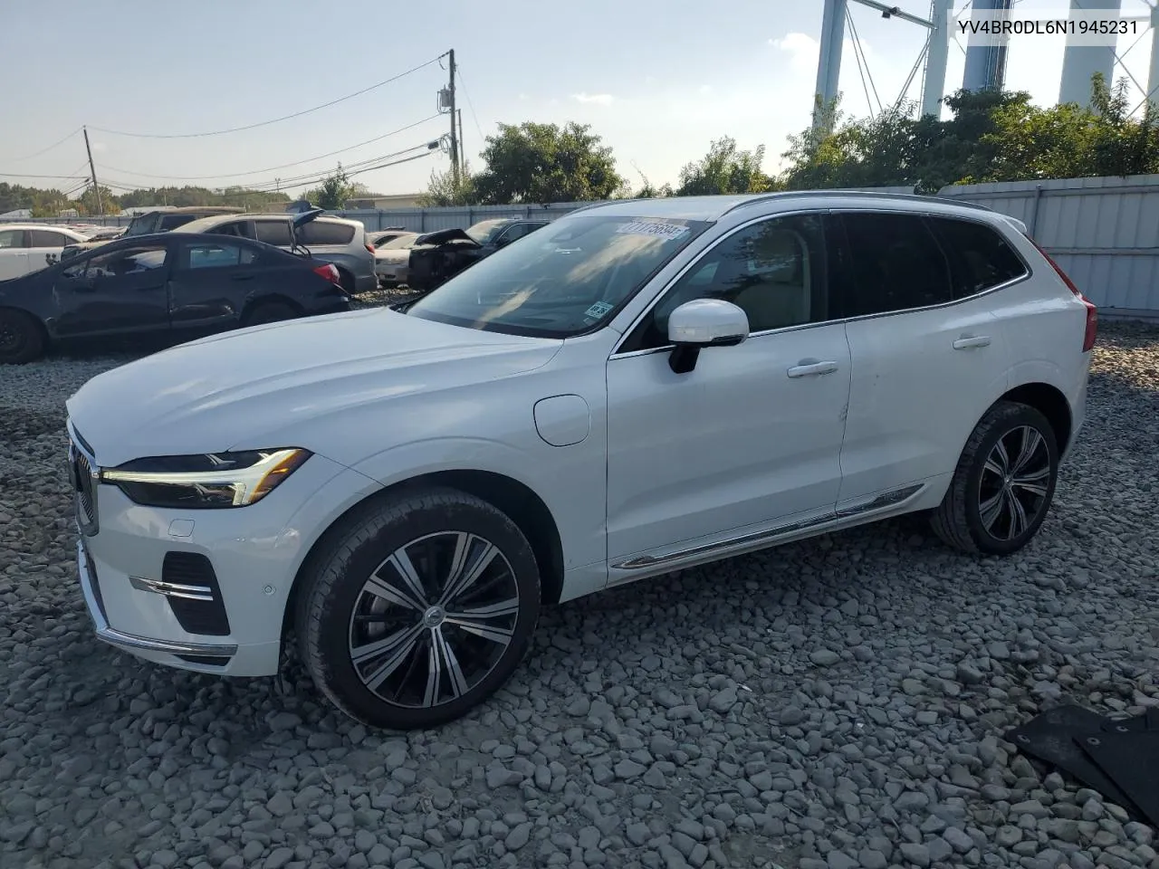 2022 Volvo Xc60 T8 Recharge Inscription VIN: YV4BR0DL6N1945231 Lot: 71175694